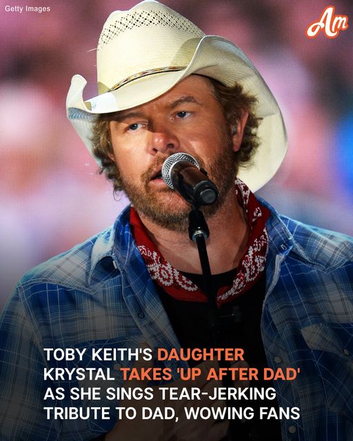 Krystal Keith, the late Toby Keith’s daughter, performed a goosebumps-inducing rendition of his song “Don’t Let The Old Man In” during the “Toby Keith: American Icon” concert. 🥺 Her video that left FANS “CRYING” is in the comments. 👇