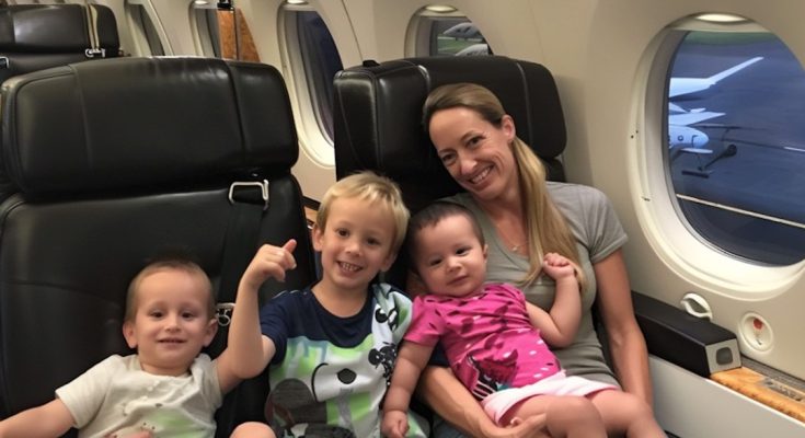 Millionaire Mocks Poor Woman with 3 Kids on Business Class Flight until Pilot Interrupts Him — Story of the Day