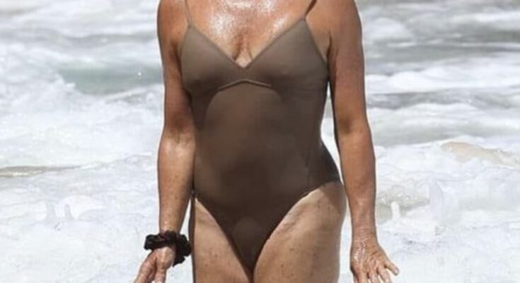 Goldie Hawn, 78, vacation pictures in swimsuit spark comments