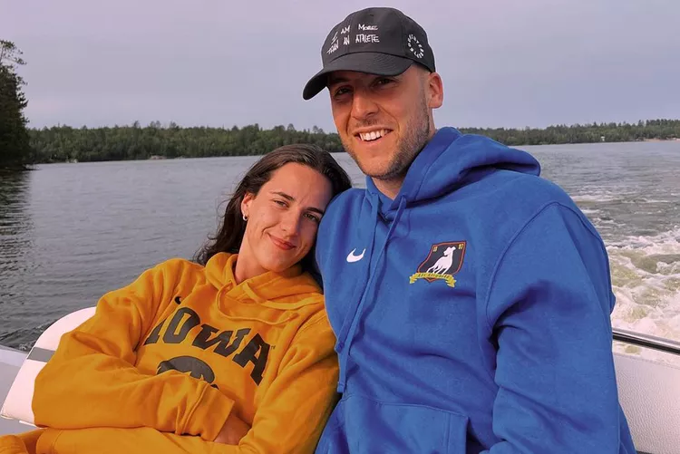 Caitlin Clark Shares Sweet Photo of a Hug with Boyfriend Connor McCaffery on Draft Day: ‘I’m Lucky’