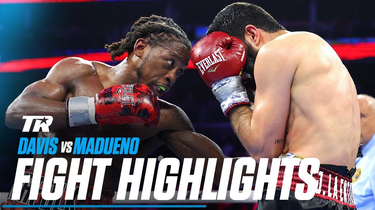 Keyshawn Davis in Huge Drama Fight vs. Miguel Madueno | Fight Highlights